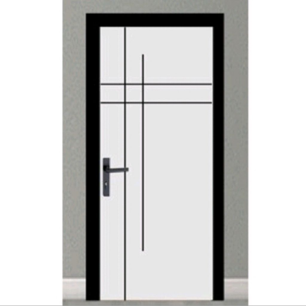 Pesona_Mimin Pintu Depan Minimalis Kamar Aluminium Triplek