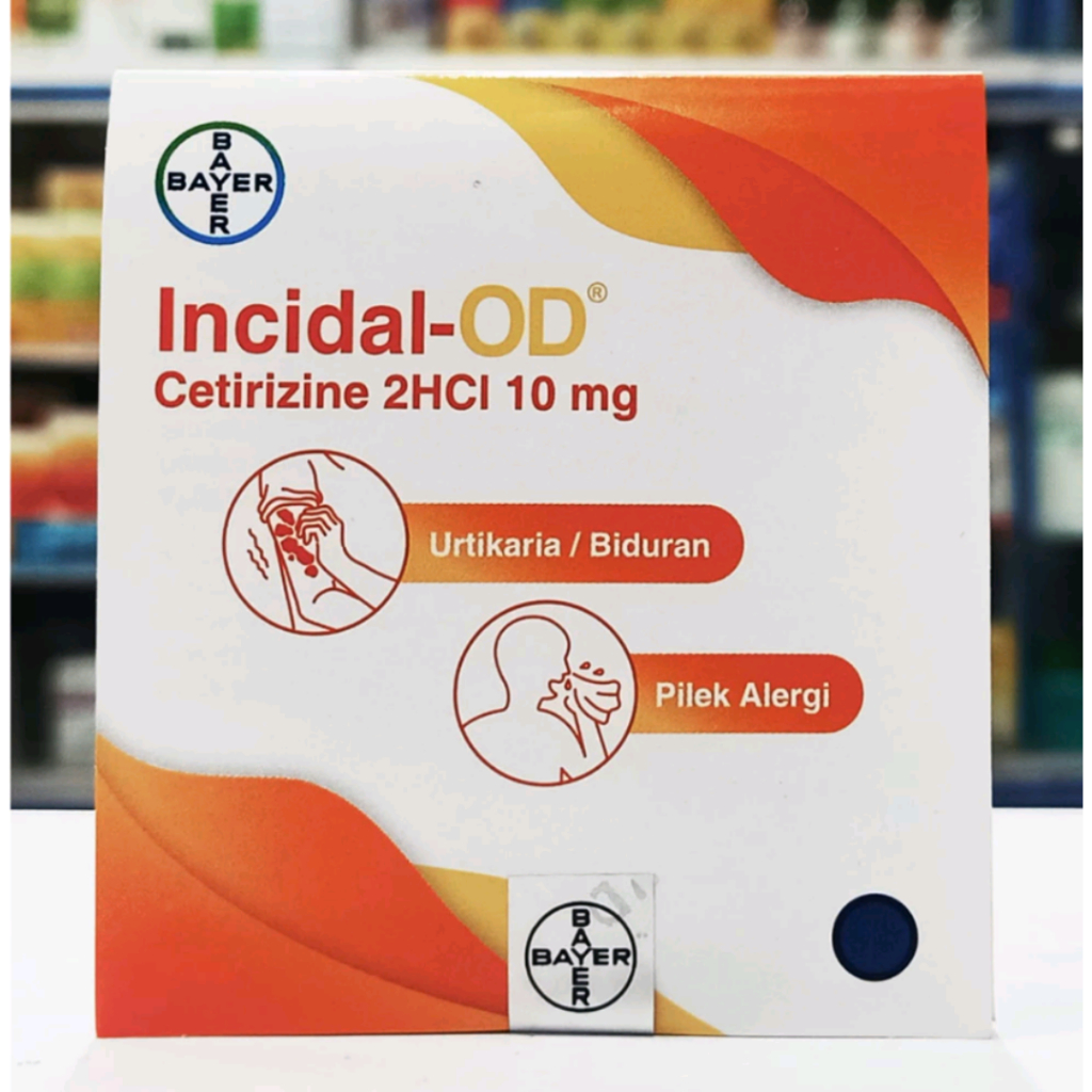 Incidal-OD - obat alergi - Apotek Resmi