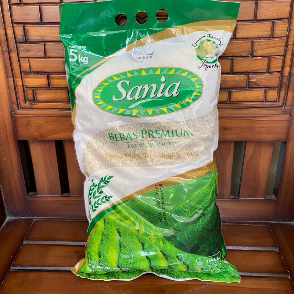 

Beras SANIA 5kg PROMOO!