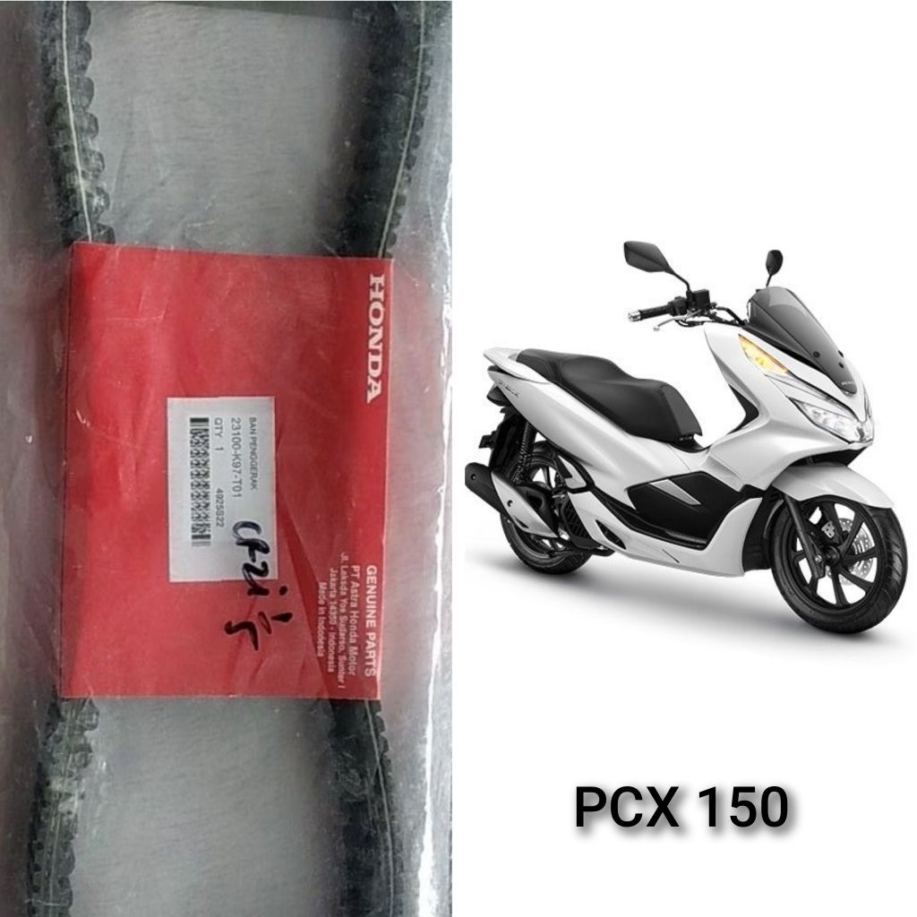 Vanbelt v-belt only pcx 150 23100-K97-T01 ori AHM