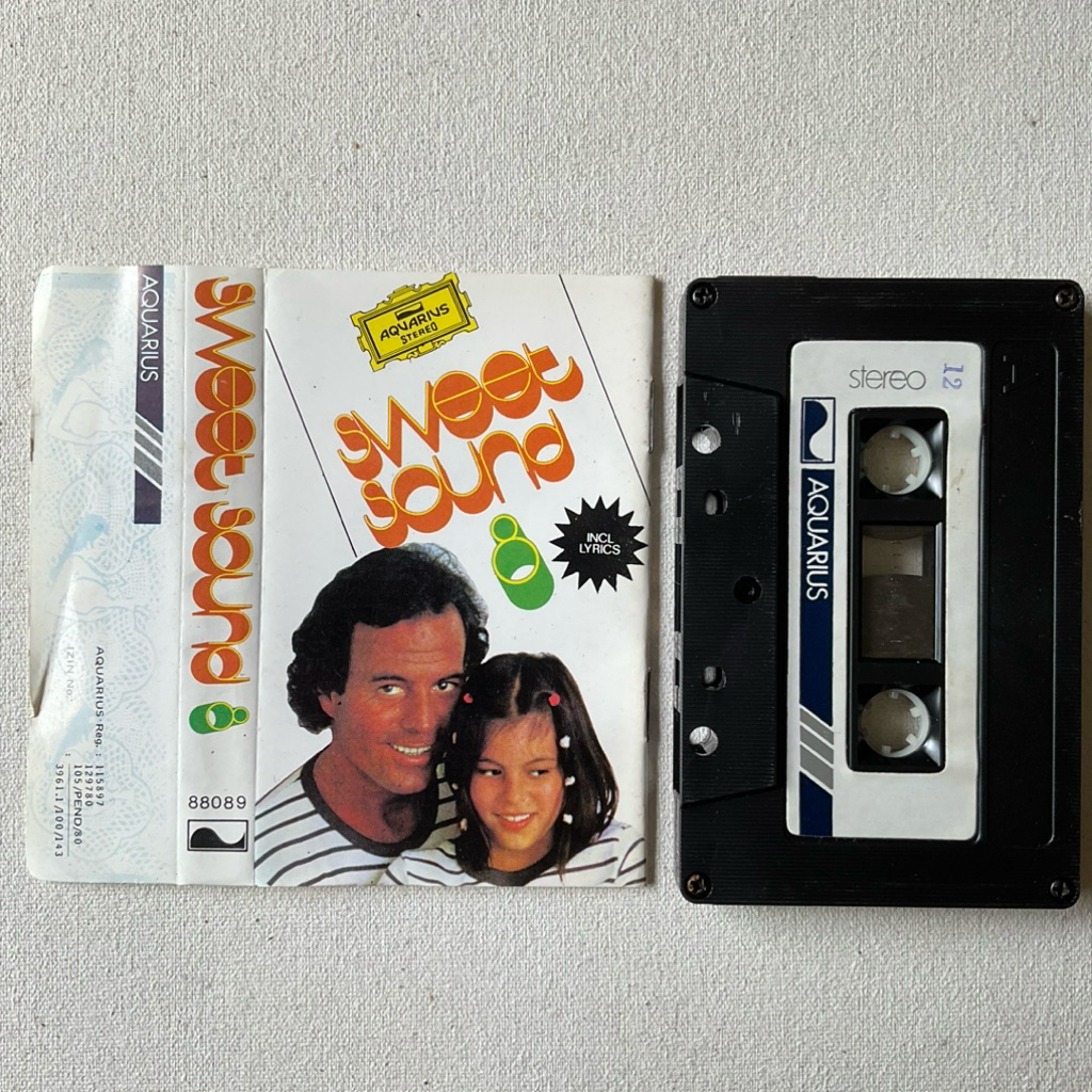 Kaset Pita Jadul Musik Asing Barat Sweet Sound 8 ( Include Lyric)
