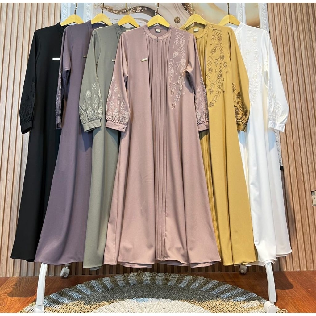 Gamis Fredella polos bordir