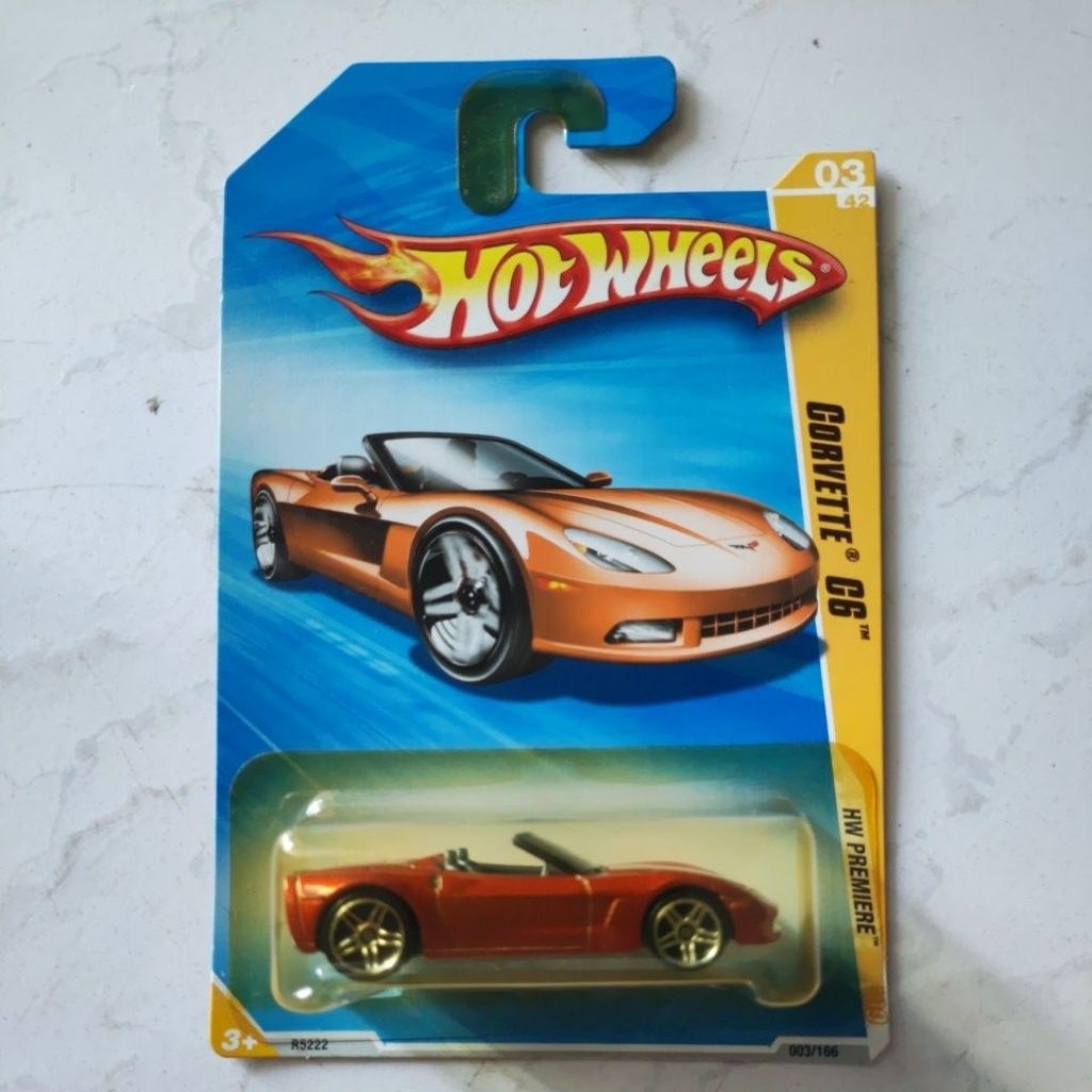 Hotwheels 2009 HWP Corvette C6