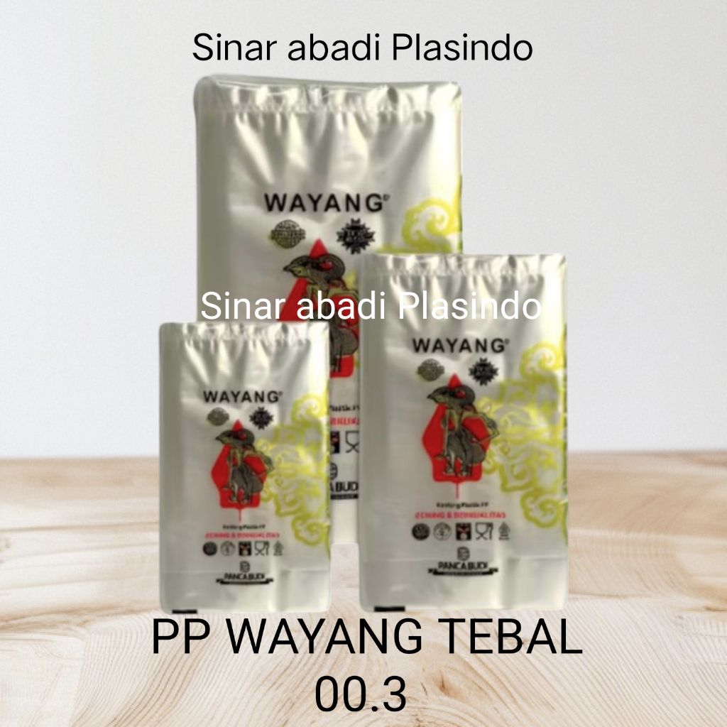 (Varian) Kantong Plastik PP Uk 8X20/8X18/8X15/8X12/Plastik bening /kantong plastik bening