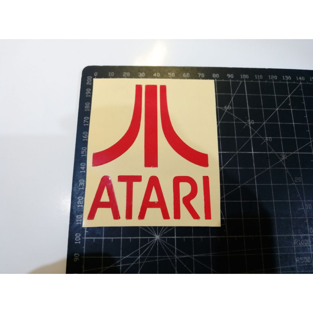 

stiker cutting atari