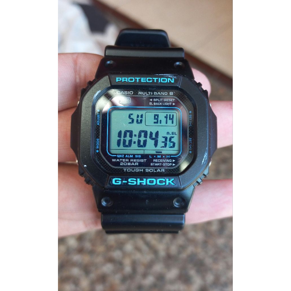 Casio G-Shock GW-M5610BA Tough Solar Second/Bekas/Preloved