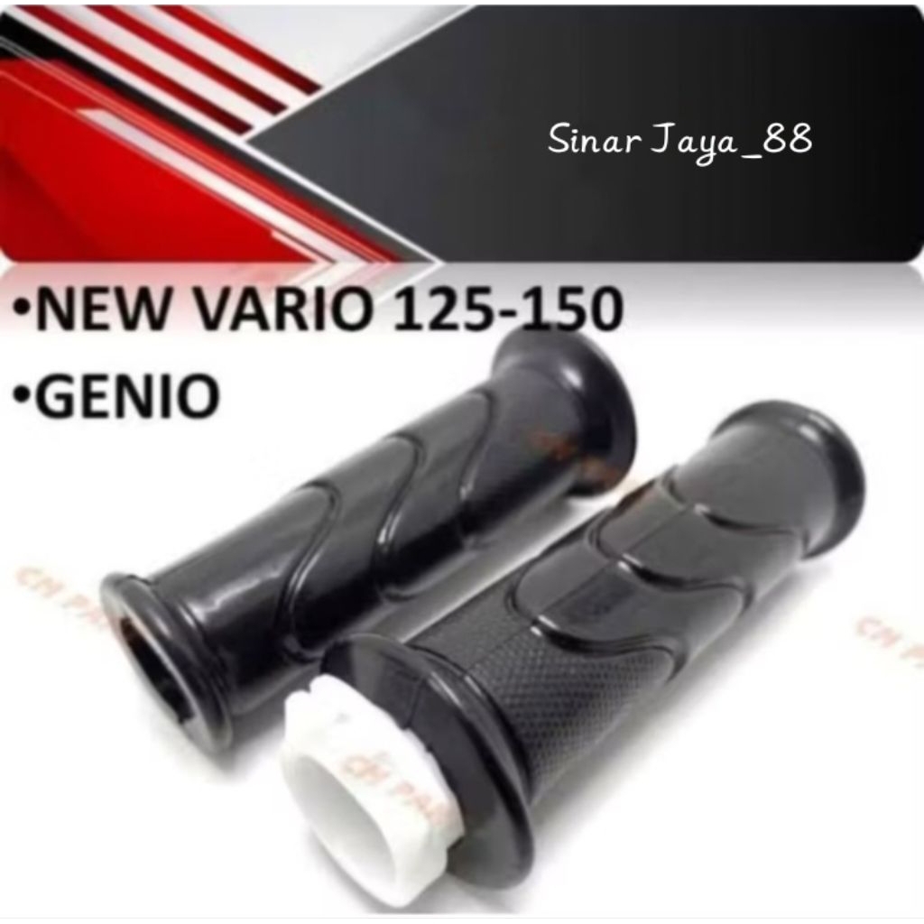 Hanfat/Karet Stang/Hand Pad+Pipa Gas 1 Set Motor Honda New Vario 125/150/Genio