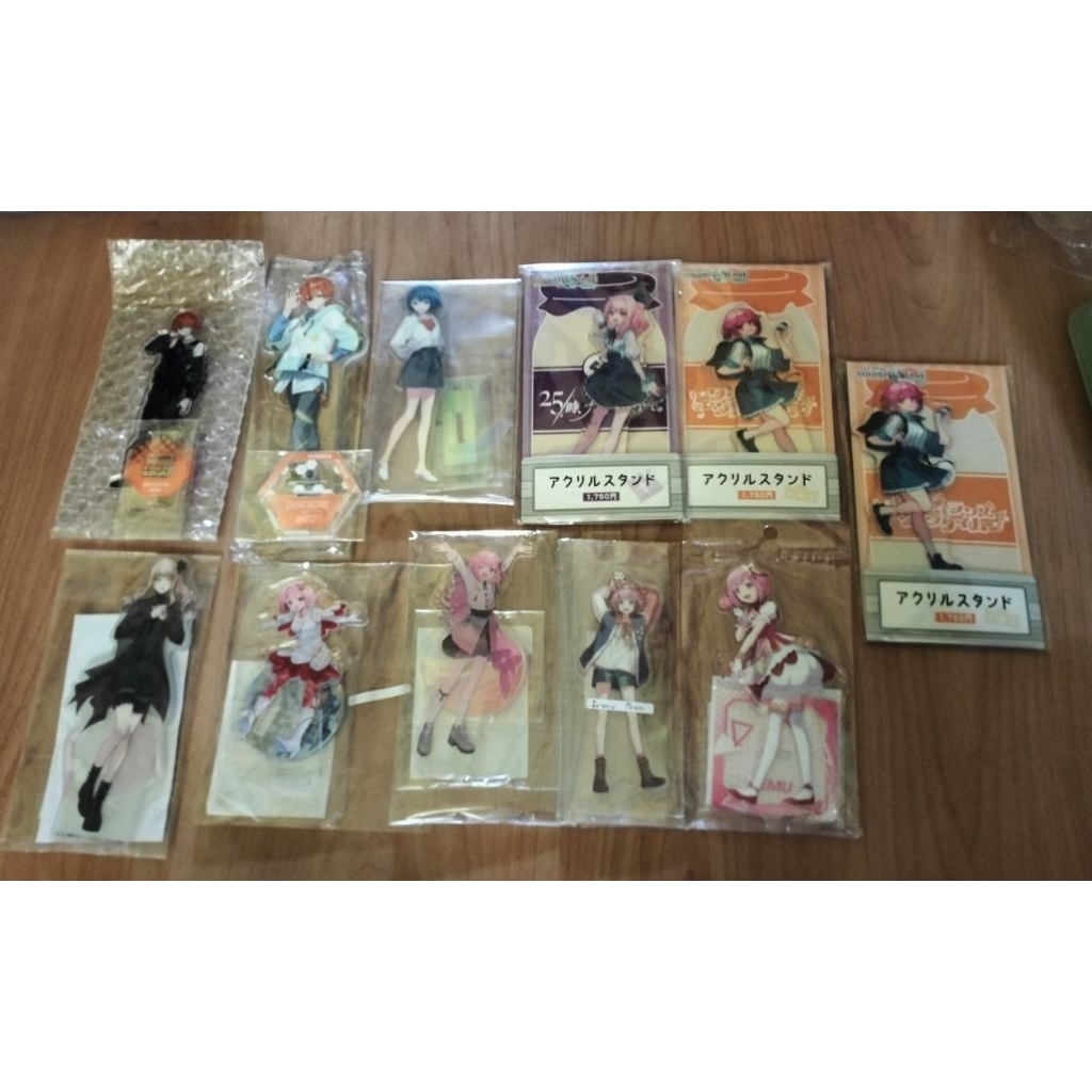 various standee || project sekai official merch