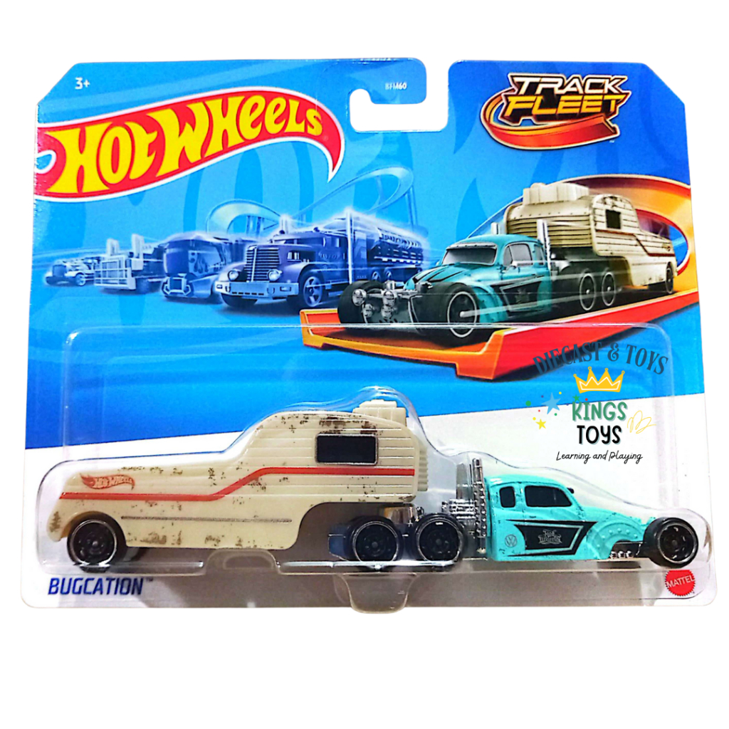 Hot Wheels Track Fleet Bugcation Truck Hijau