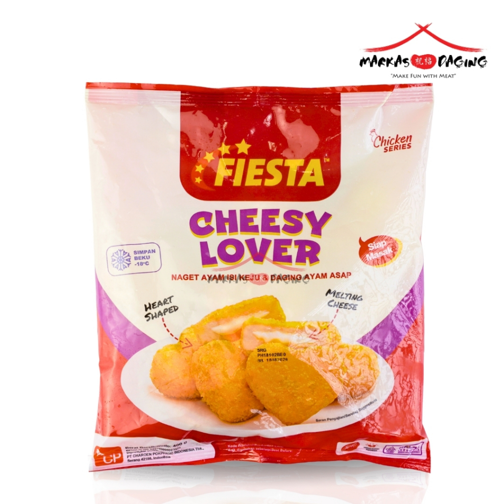 

Fiesta CHEESYLOVER 400gr - Markasdaging