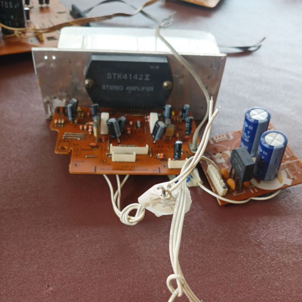 kit power stk 4142 normal bekas compo Sony