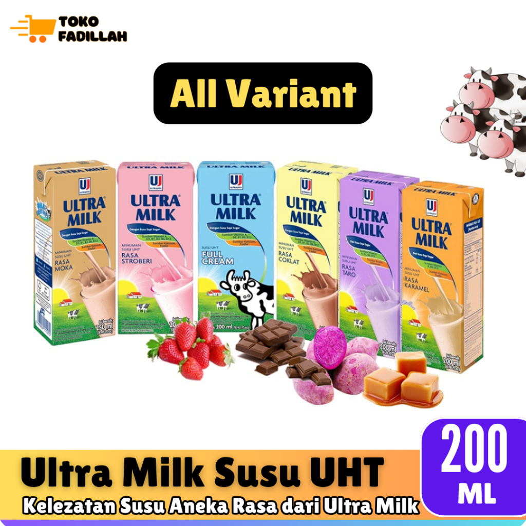 

Ultra Milk Susu UHT 200 ml - Semua Varian