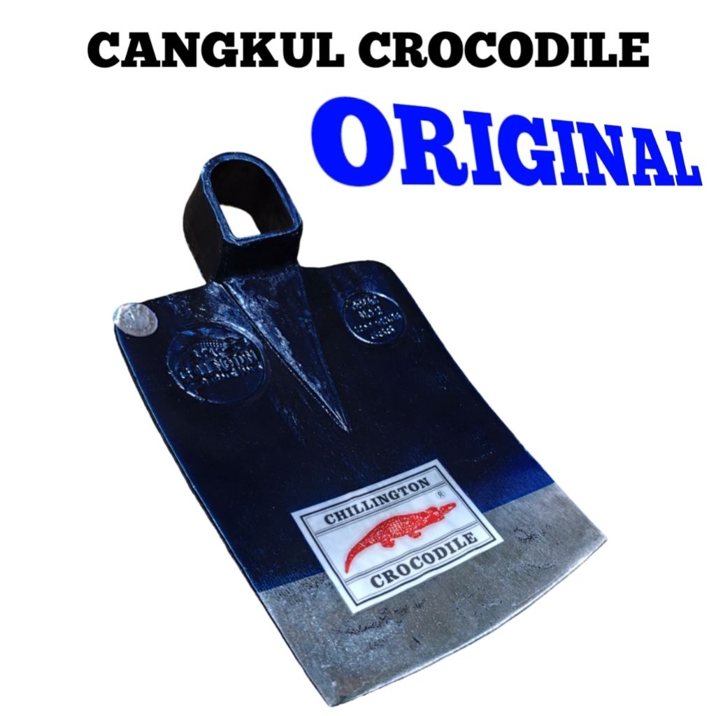 Cangkul Crocodile Asli Impor – Baja Tahan Lama & Tajam