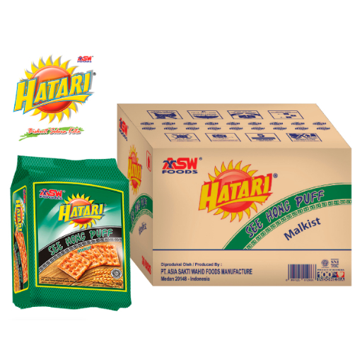 

HATARI SEE HONG PUFF ALL VARIAN [ 36PCS X 245gr ] KARTON
