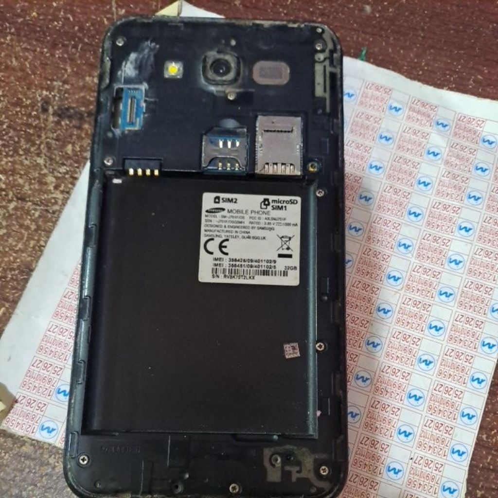 mesin samsung sm j701f hidup.