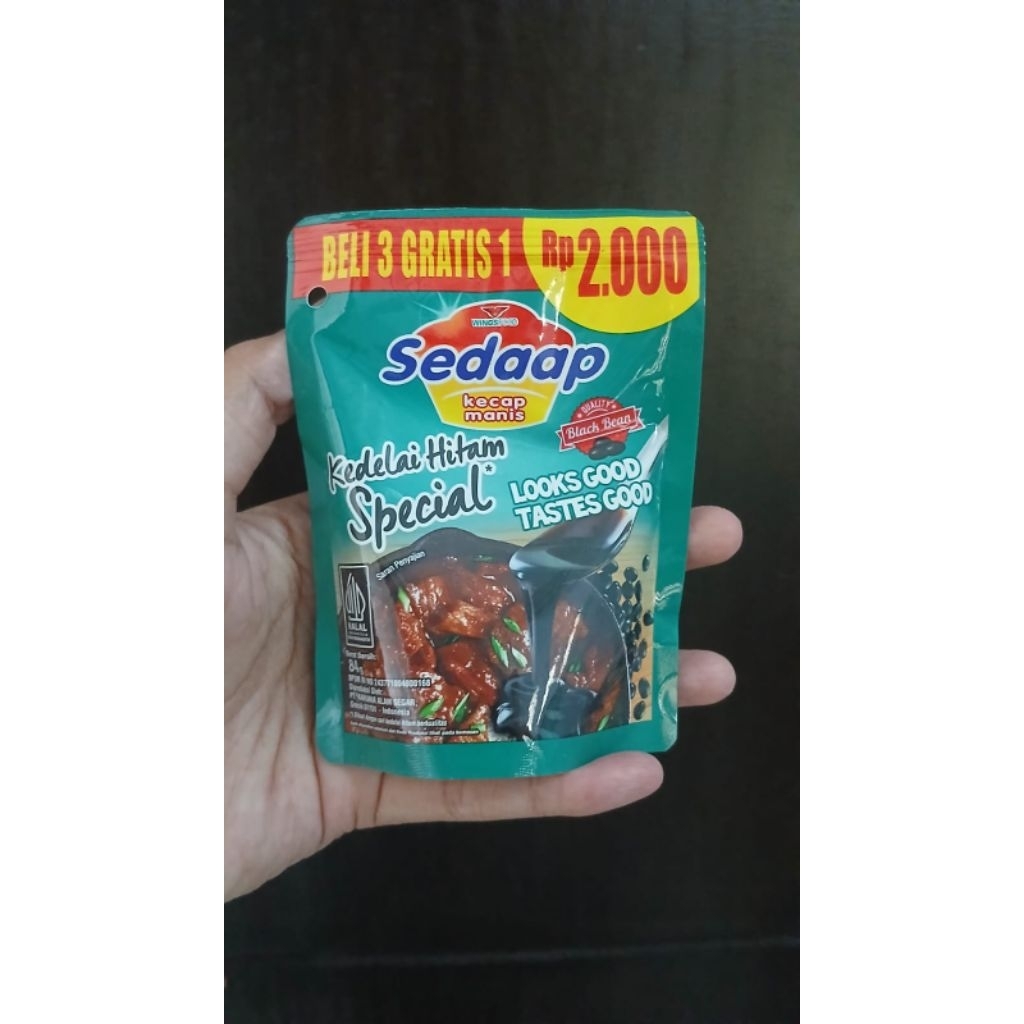 

KECAP SEDAP ECERAN 2000 77gr UNTUK TAMBAHAN MASAKAN LEBIH ENAK DAN NIKMAT