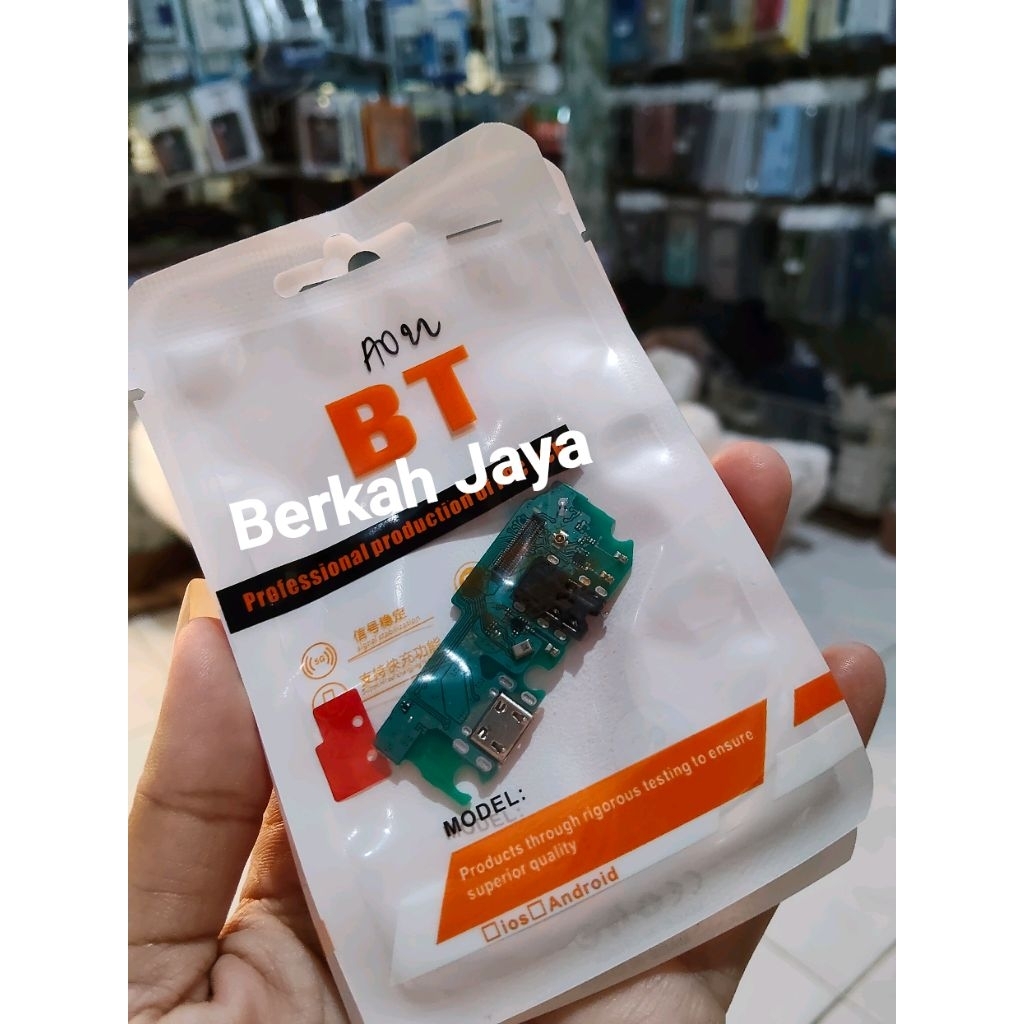 FLEXIBLE ORI + IC SAMSUNG A02 A022 Konektor Charger Papan Cas Flexible Charger Samsung Galaxy A02