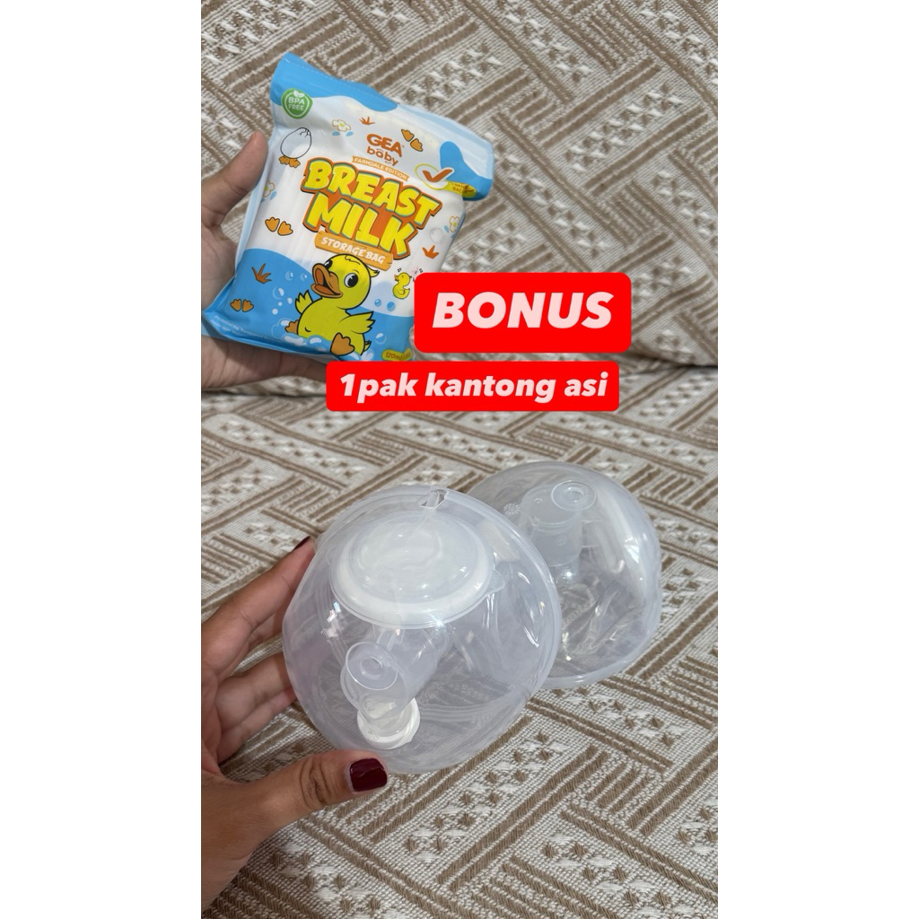 Spectra Handsfree Cup Sepasang ASLI (Preloved)