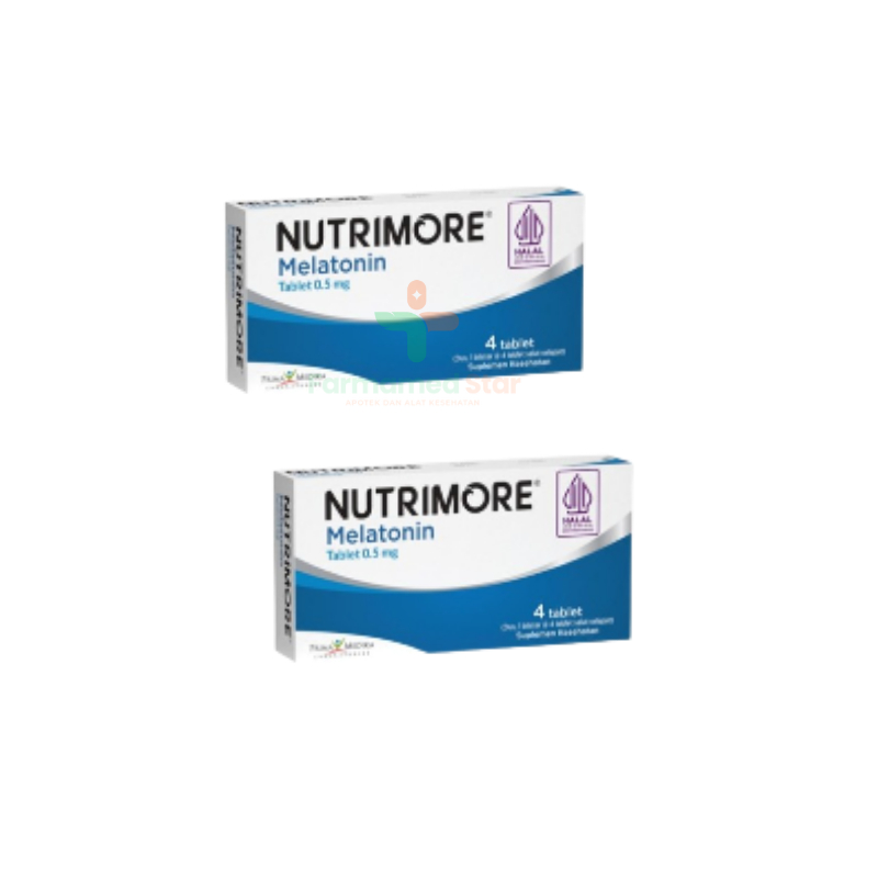Nutrimore Melatonin - suplemen meningkatkan kualitas tidur - Apotek Resmi