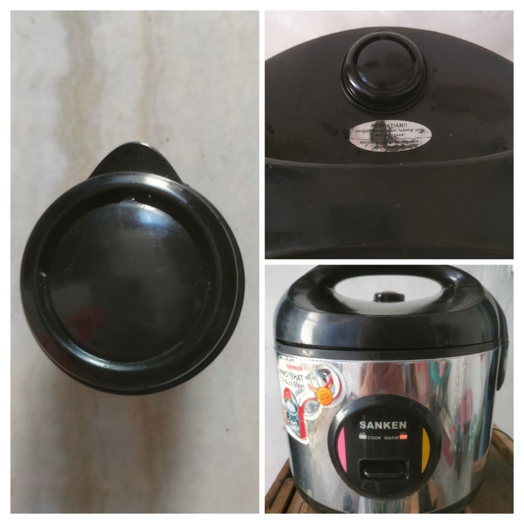 Tongolan Pembuangan Tutup Uap Air Magic Com Sanken