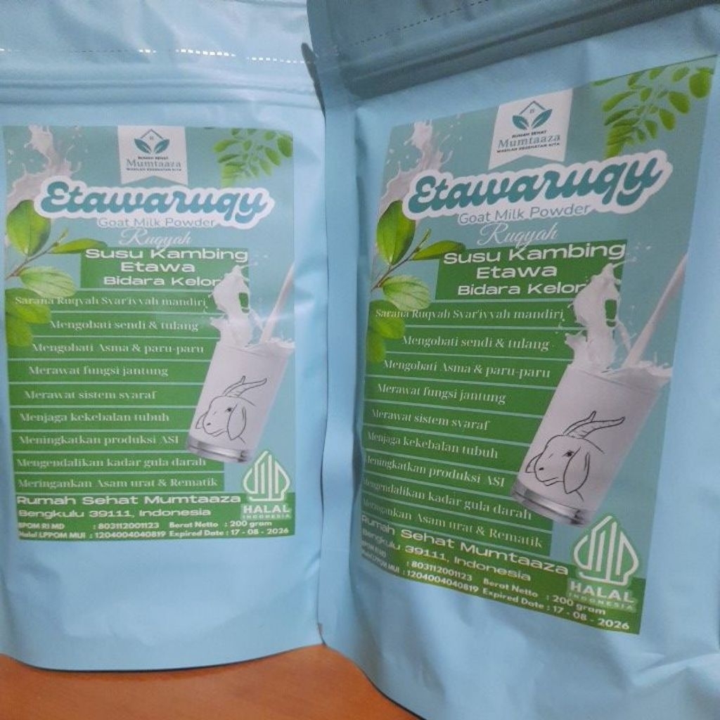 ETAWARUQY, Susu Kambing Etawa Bidara Kelor