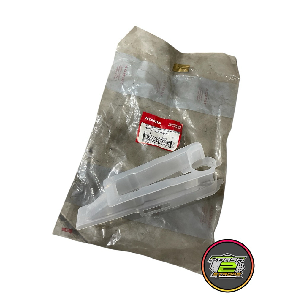 TAHANAN/BANTALAN/PELINDUNG RANTAI HONDA KARISMA 125D TROMOL ORIGINAL AHM 40591KPH900