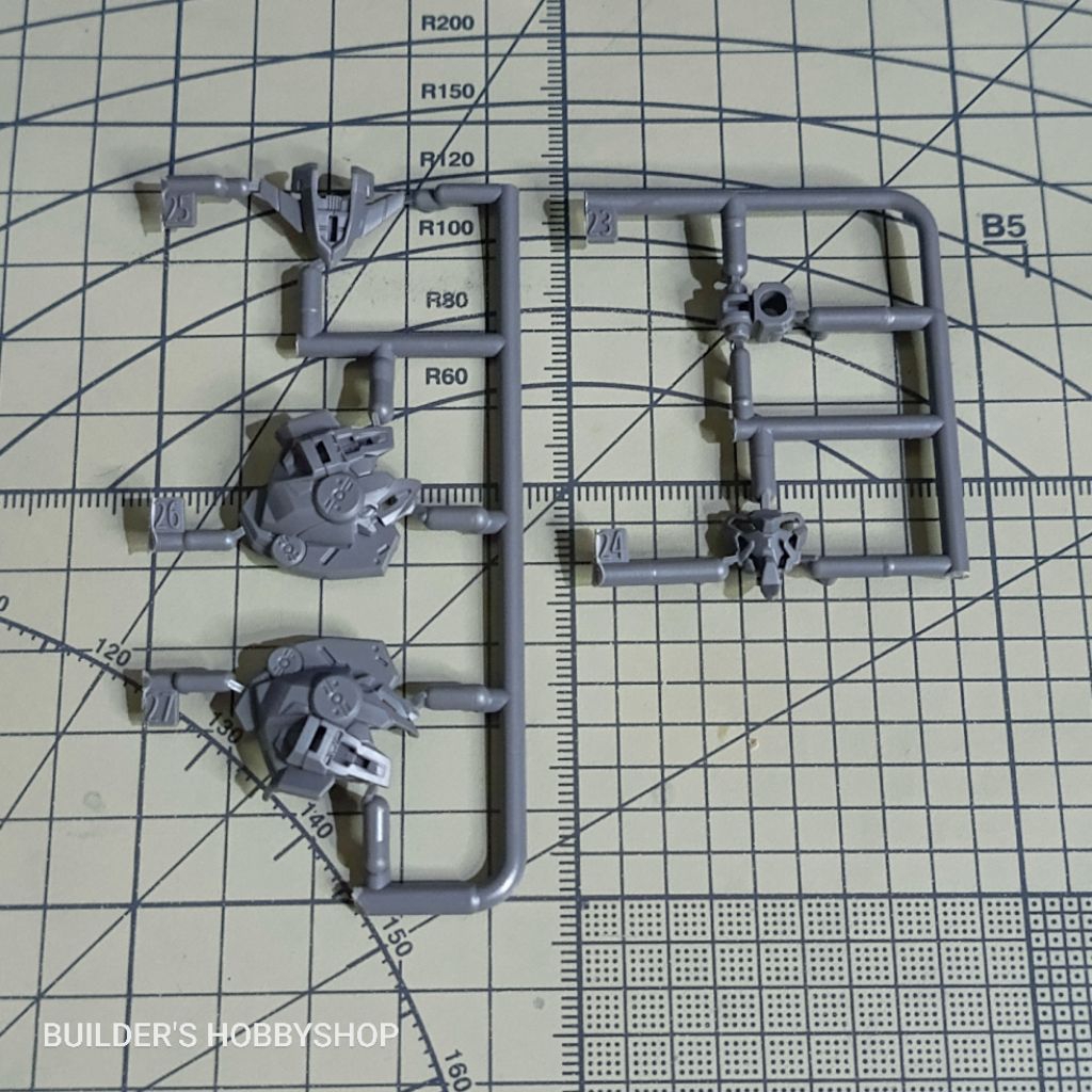 BANDAI MG 1/100 INNER FRAME(GRAY) HEAD GUNDAM BARBATOS ORIGINAL
