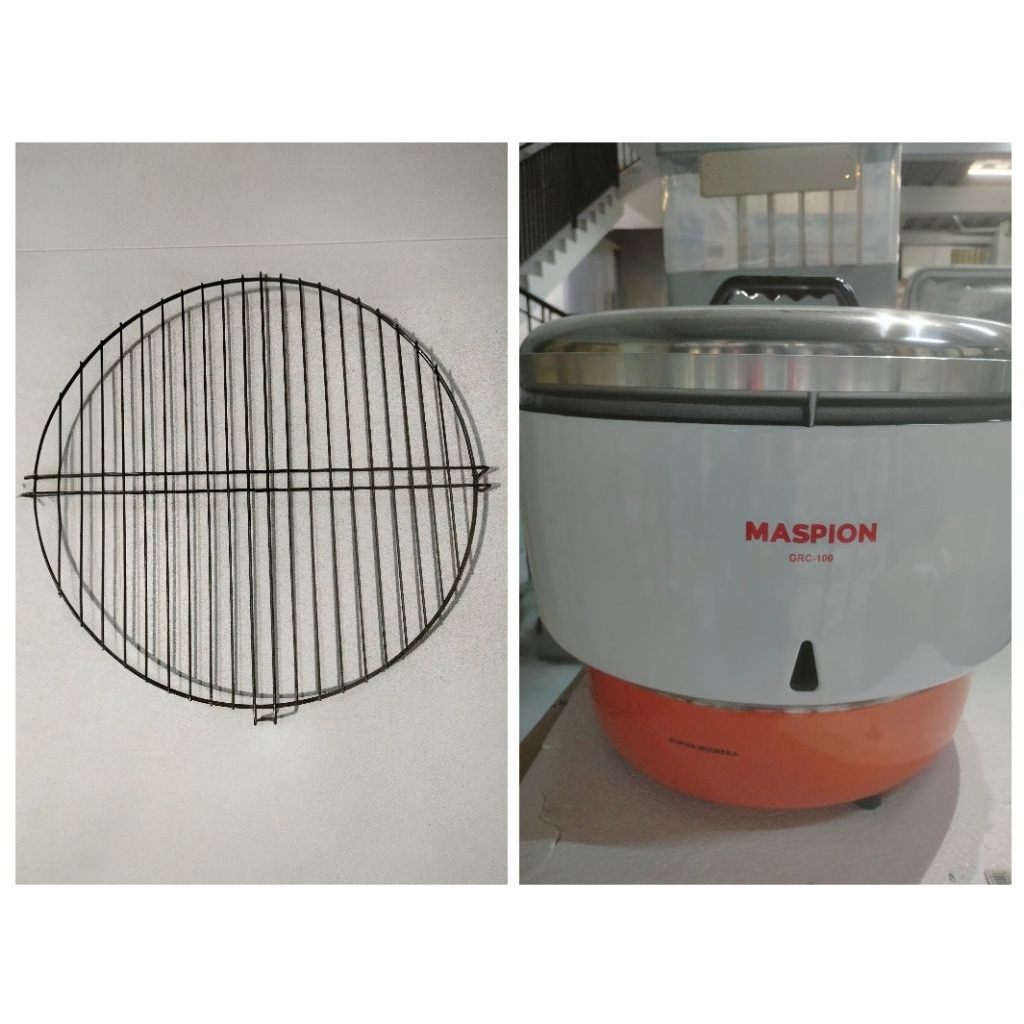 Sarangan Steamer Kukusan Bahan Besi Untuk Magic Com Gas