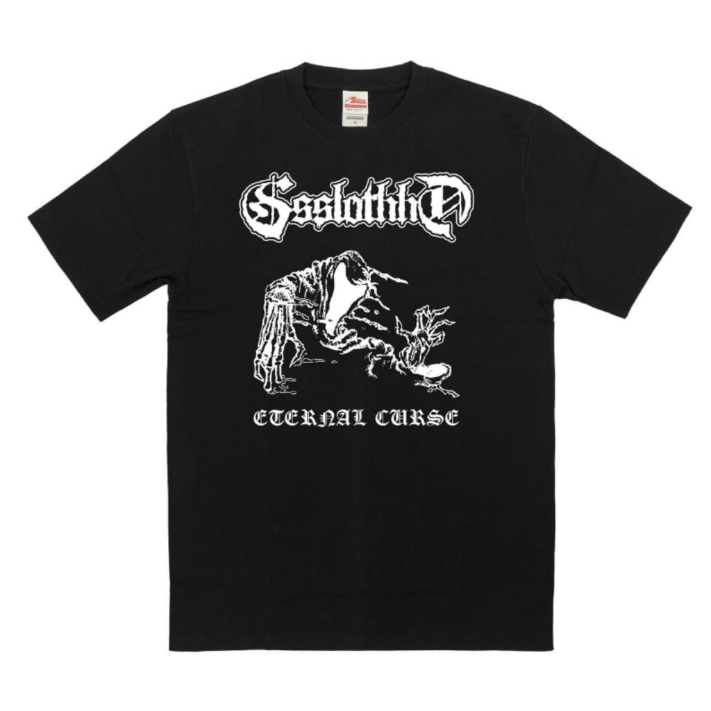 Kaos / T-Shirt Band Ssslothhh - Eternal Curse Original