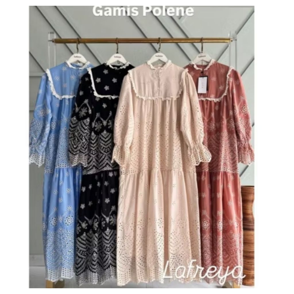 gamis polene.. dress Lafreya. gamis lafreya