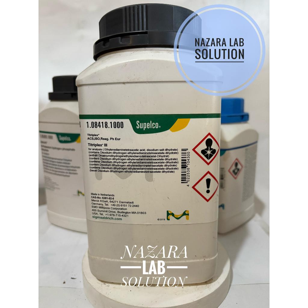 TITRIPLEX III 100gr MERCK 108418 / EDTA / Disodium Edta/Na2Edta REPACK