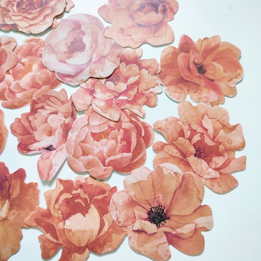 

WASHI STIKER BROWN WATERCOLOR SUNSET FOREST