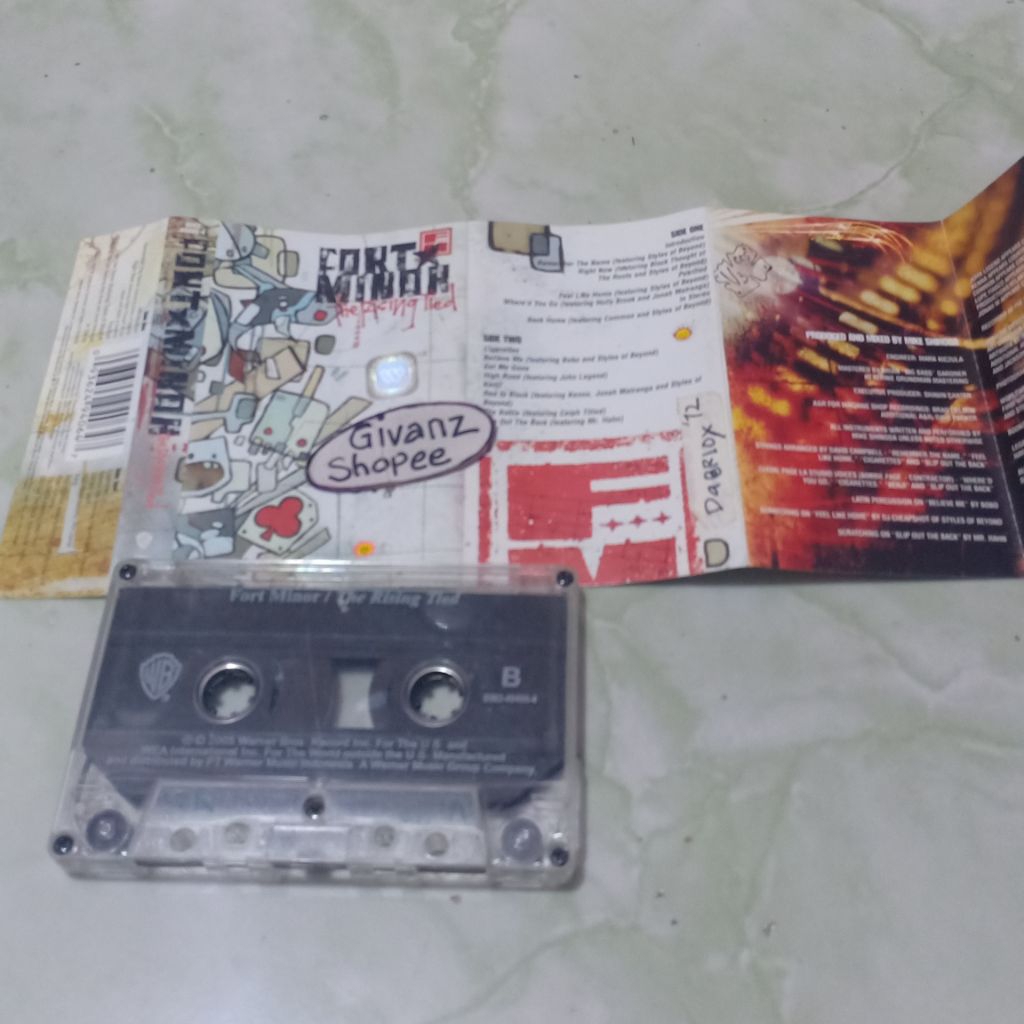 kaset pita FORT MINOR - The rising tied