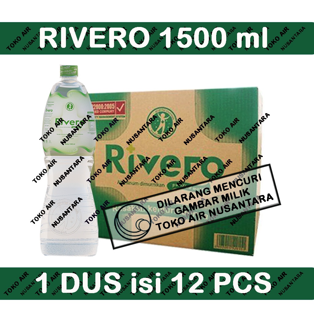 Rivero 1500 ml - Air Demineral & Air Reverse Osmosis