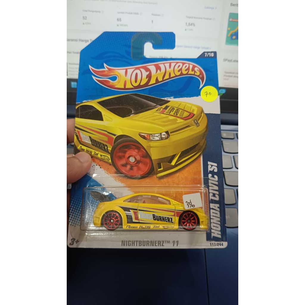 hot wheels honda civic si nightburnerz