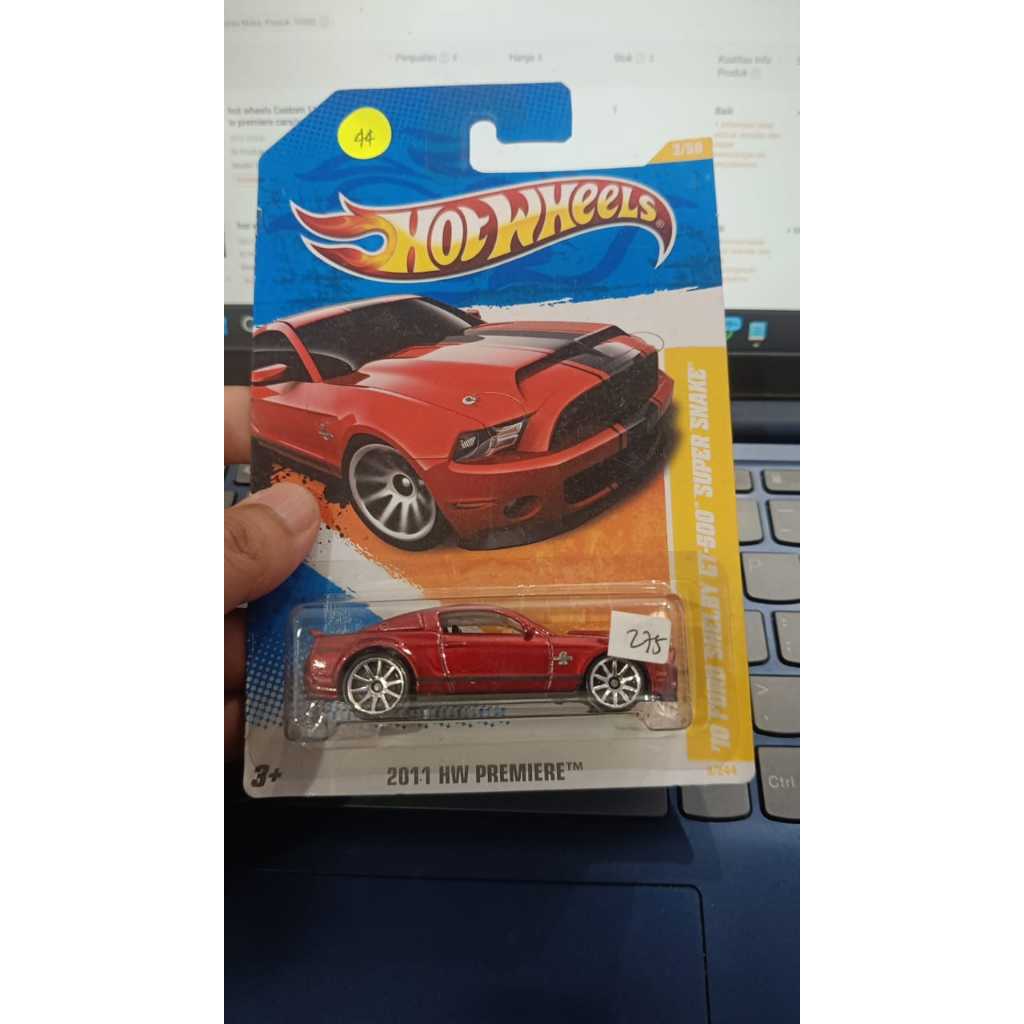hot wheels 10 ford shelby gt-500 super snake 2011 Hw Premiere Cars/Vehicle Diecast