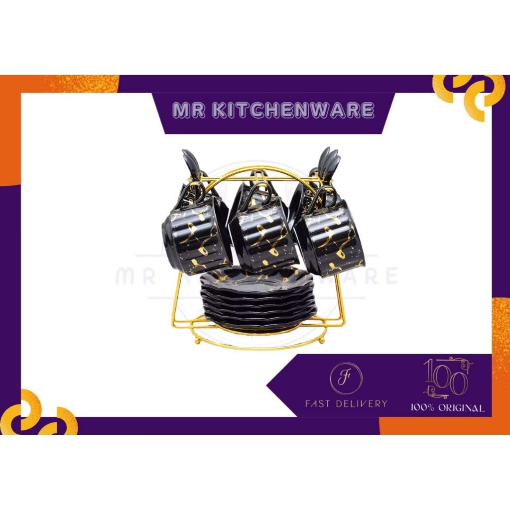 cangkir set keramik fiorenza[6 pcs]