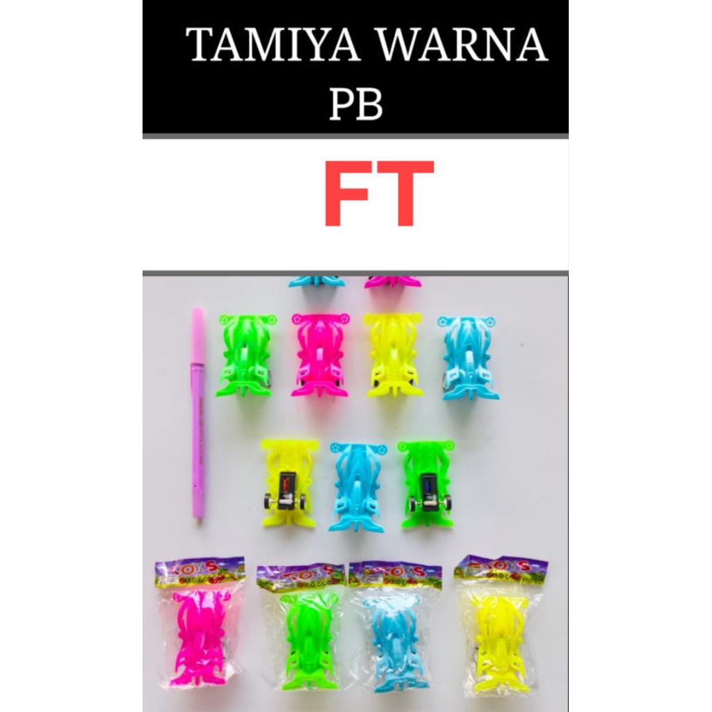 Mainan Mobil Tamiya Warna PullBack