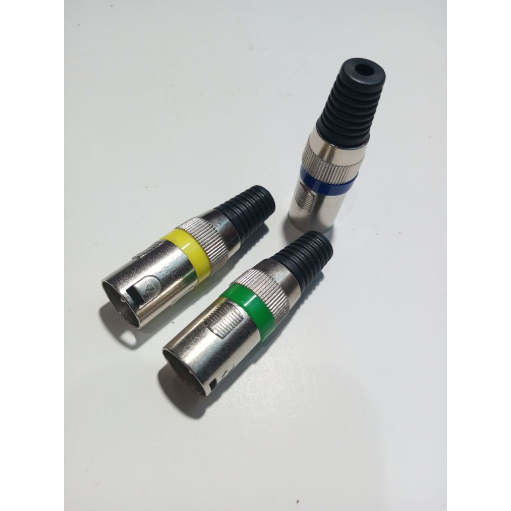 Jack Canon XLR Cannare Male 3 Pin