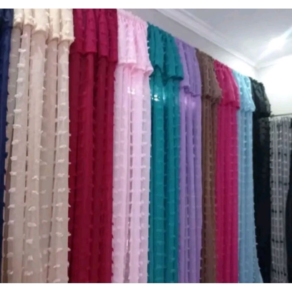 GORDEN VITRASE RUBY GORDEN MINIMALIS GORDEN SERUT