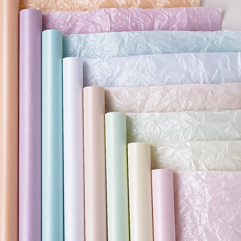 

Kertas Buket Bunga Flower Wrapping Korean Pearl Pear Paper Tissue KB6255