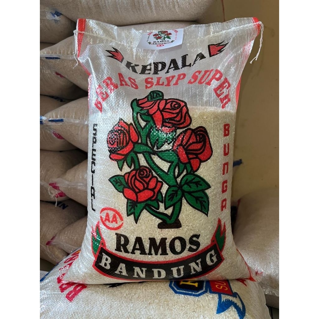 

PROMO!! BERAS RAMOS BANDUNG 10Kg, 100℅beras asli tanpa campuran, beras anyar/biji beras baru enak dan pulen