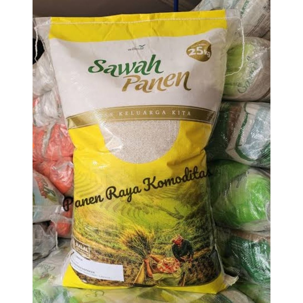 beras sawah panen 1sak
