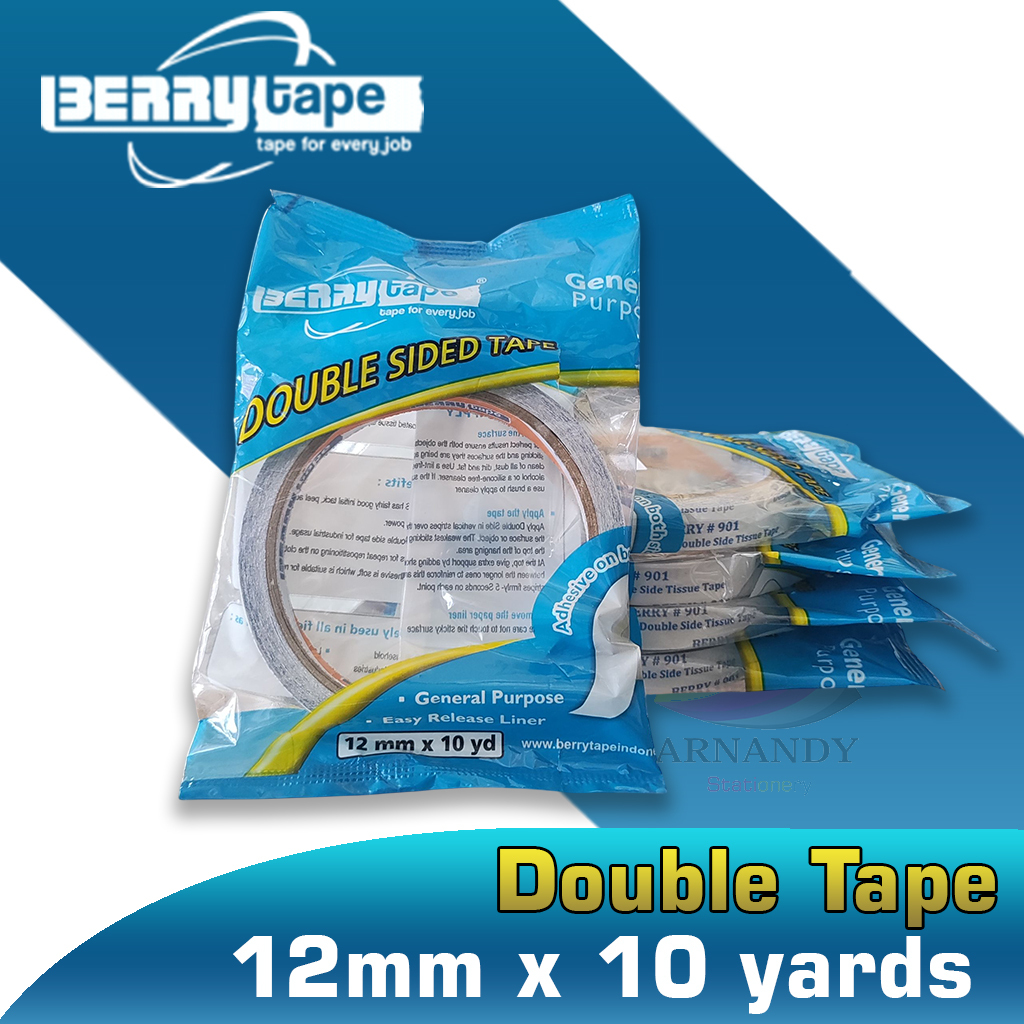 

Double Tape 12mm x10 yards Berry