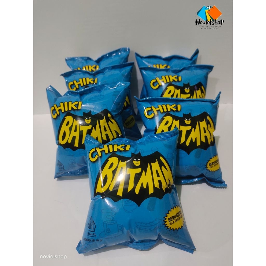 

10pcs ciki berhadiah uang ciki batman 1pack isi 10pcs