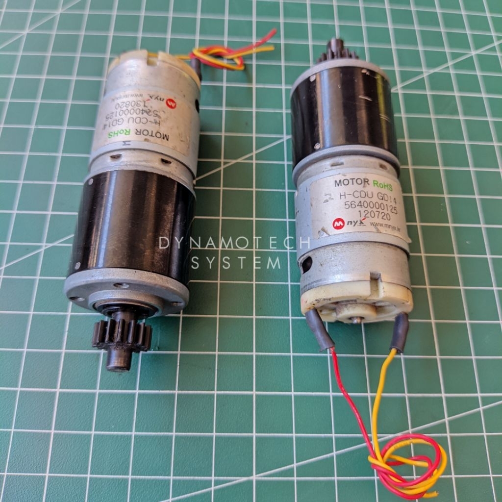 Dinamo Motor DC Gearbox Metal 12V 250 Rpm - Planetary H-CDU GD14/15