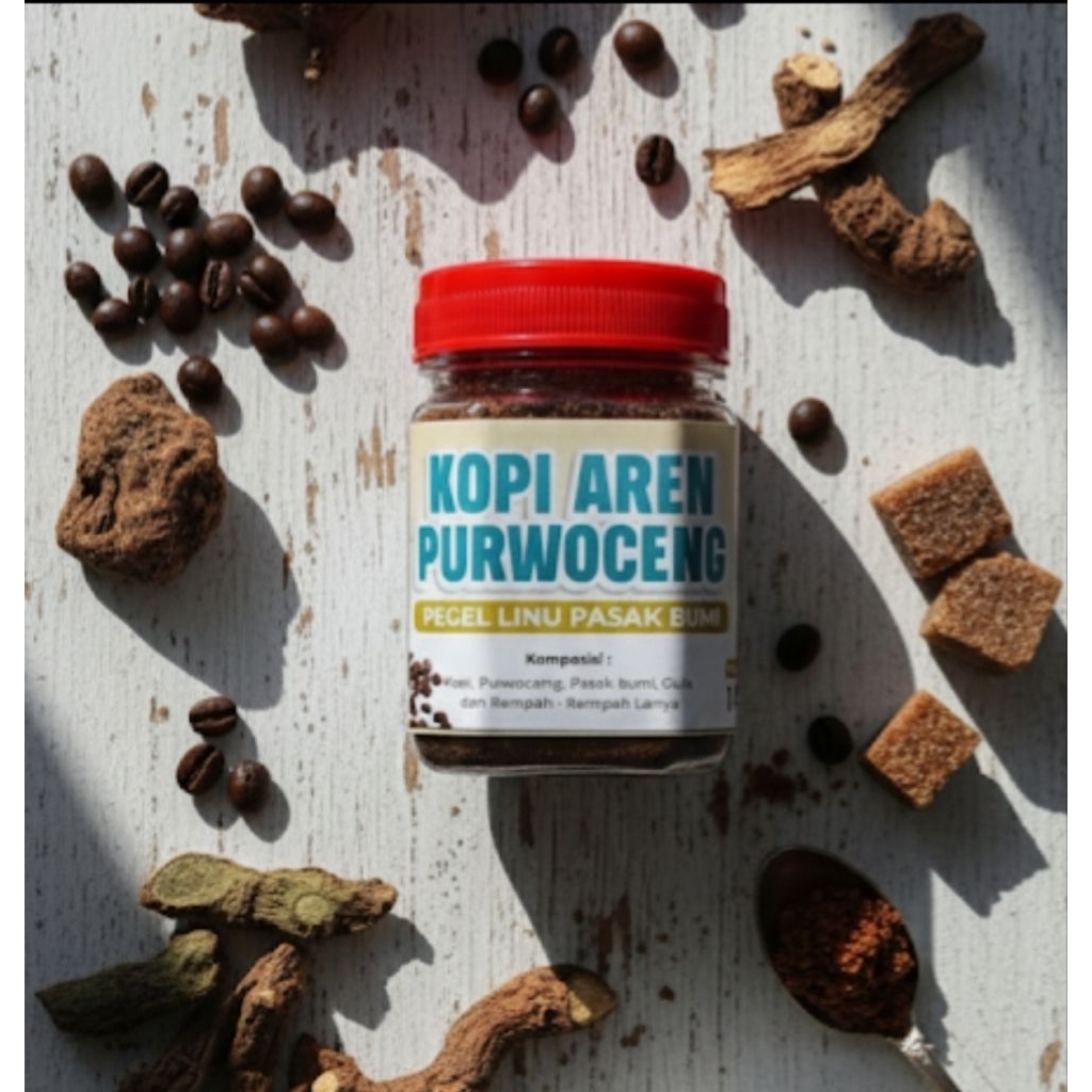 kopi aren purwoceng pegel linu pasak bumi 140gr