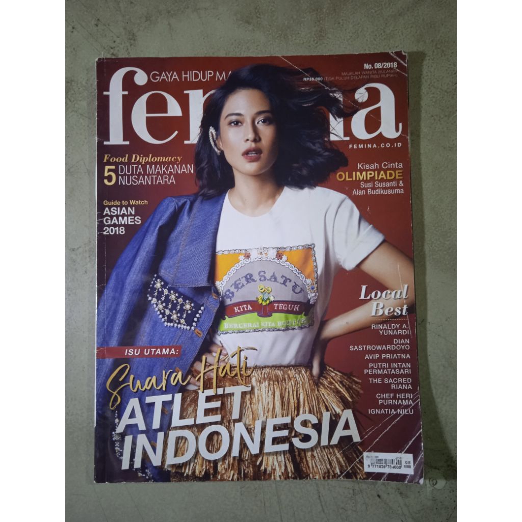 Majalah Femina No.08 Tahun 2018
