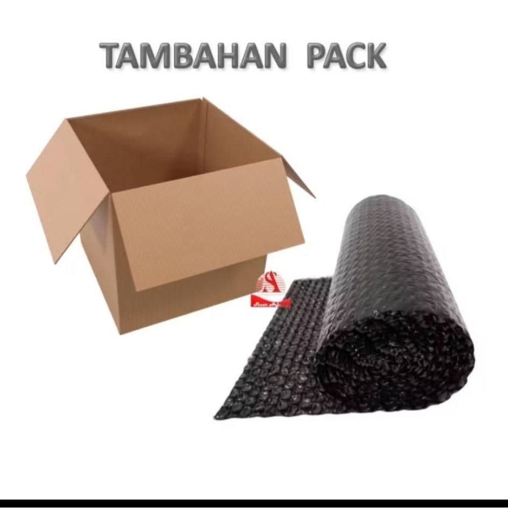 

Bubble wrap tambahan packing