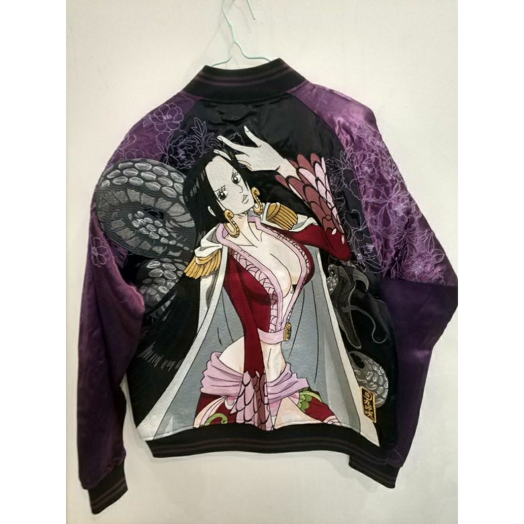 JAKET SUKAJAN ORIGINAL ONE PIECE BOA HANCOCK KARAKURI TAMASHII JAPAN